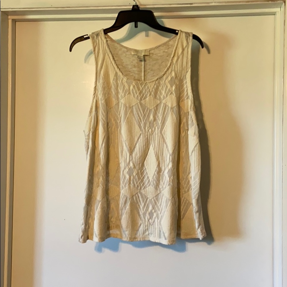 Cream tank